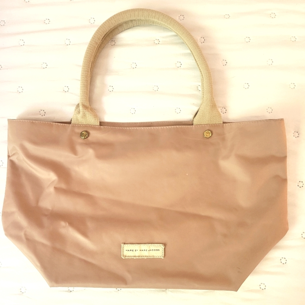 Marc by Marc Jacobs Miss Marc Pirate Nylon Tote Bag Vintage 2000s Cartoon Rare - Picture 2 of 10